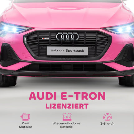 Dětské elektrické auto Audi E-tron, 12V, dálkové ovládání