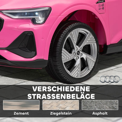 Dětské elektrické auto Audi E-tron, 12V, dálkové ovládání