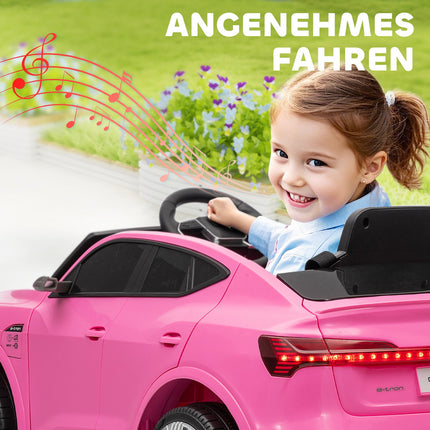 Dětské elektrické auto Audi E-tron, 12V, dálkové ovládání