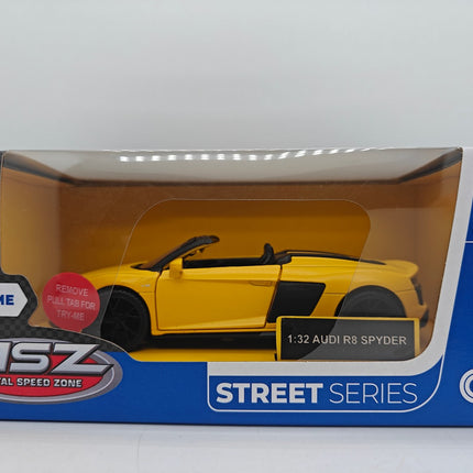 Audi R8 Spyder Die-Cast Model, 1:32 Scale Collectible