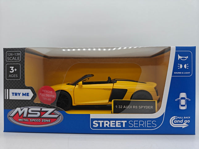 Audi R8 Spyder Die-Cast Modell, Sammlerstück im Maßstab 1:32
