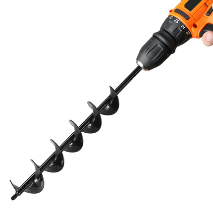 Auger Drill Bit for Planting, 80 x 600 mm, 3/8 Hex