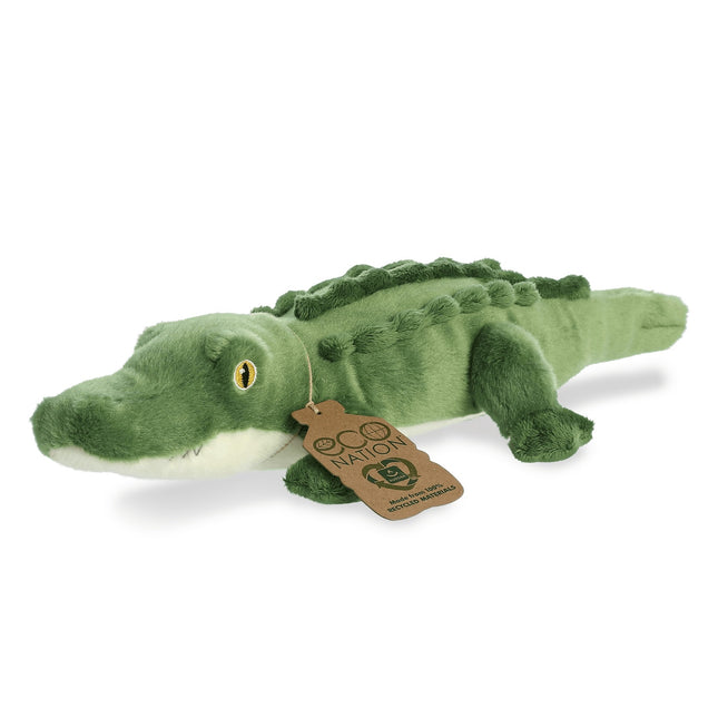 Aurora Eco Nation Plüschalligator, 35 cm