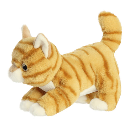 Aurora Eco Nation Plüsch Orangefarbene Tabby Katze, 15 cm