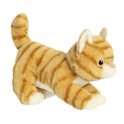 Aurora Eco Nation Plüsch Orangefarbene Tabby Katze, 15 cm