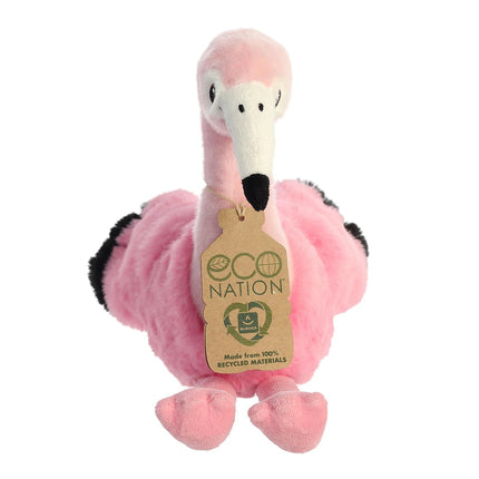 Aurora Eco Nation plyšová hračka plameňák, 24 cm