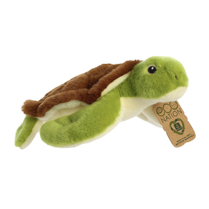 Aurora Eco Nation Plüsch Schildkröte, 27 cm