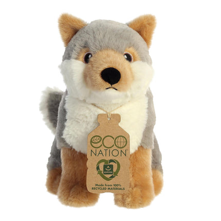 Aurora Eco Nation Plüschwolf, 24 cm