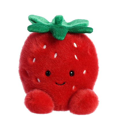 Aurora Palm Pals Plüsch-Erdbeere, 7 cm