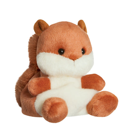 Aurora Palm Pals plyšová hračka, veverka Nibbles, 12 cm