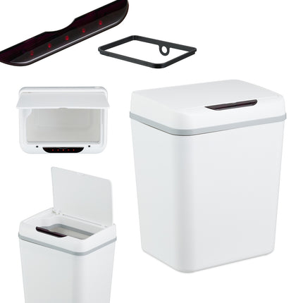 Automatic Bathroom Sensor Bin, 9L Capacity