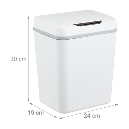 Automatic Bathroom Sensor Bin, 9L Capacity