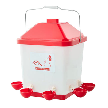 Automatic Chicken Waterer, 19L, 6 Drinking Ports