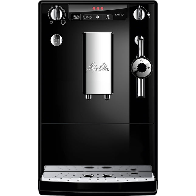 Automatische Kaffeemaschine mit Milchaufschäumer, kompaktes Design