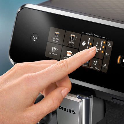 Automatic Espresso Machine with LatteGo Milk System, 4 Drinks