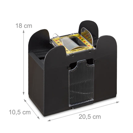 Automatischer Kartenmischer für 6 Decks