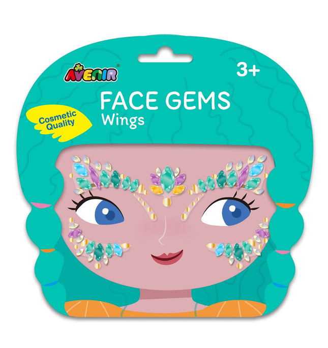 Avenir Gesichtsschmuck Flügel