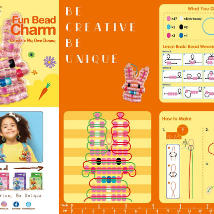Avenir Fun Bead Charm-Gestalte meinen eigenen Hasen