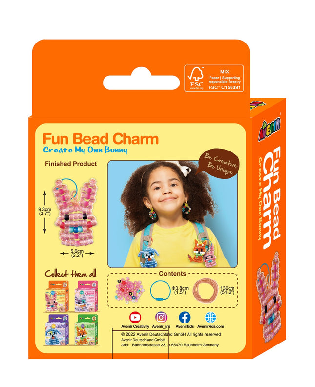 Avenir Fun Bead Charm-Gestalte meinen eigenen Hasen