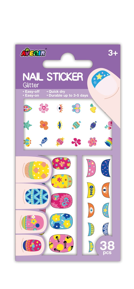 Avenir Nagelsticker Blumen