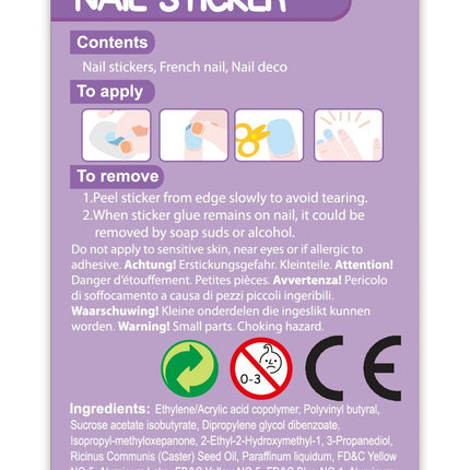 Avenir Nagelsticker Blumen