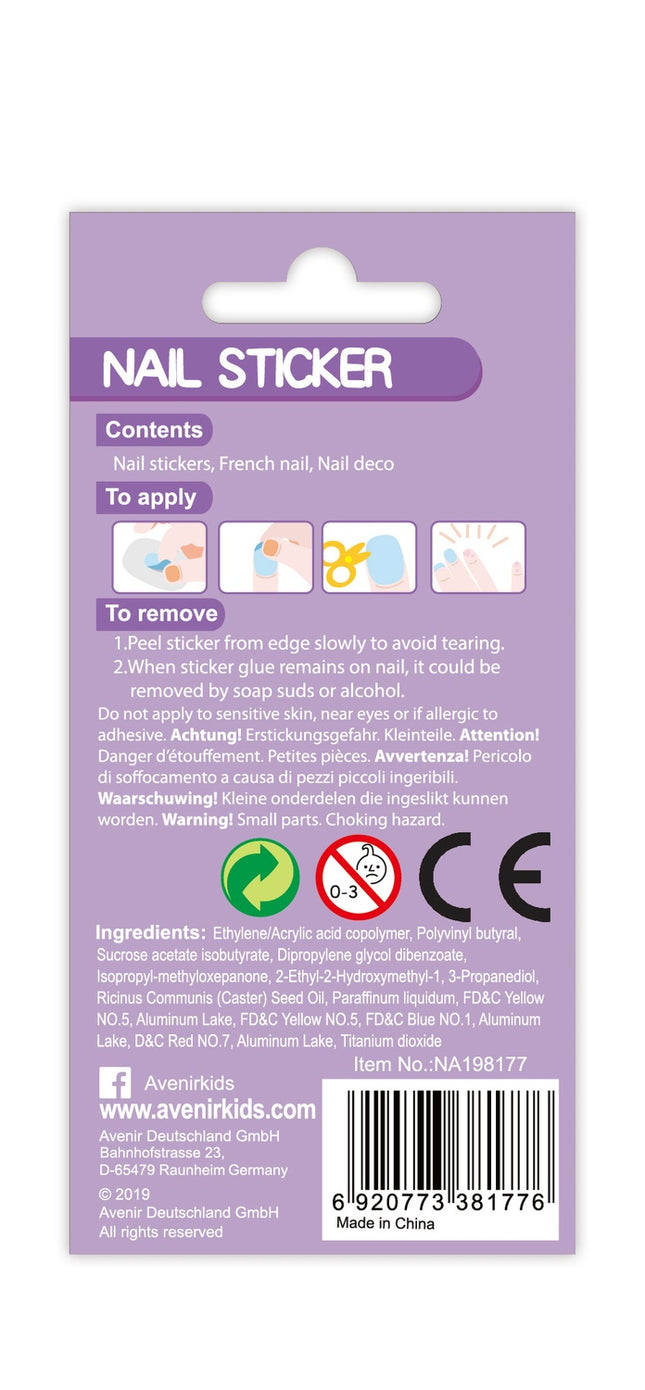 Avenir Nagelsticker Blumen