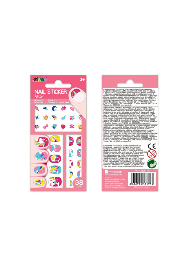 Avenir Nagelsticker Einhorn