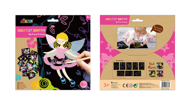 Avenir Scratch Junior Set Meine Feenfreunde