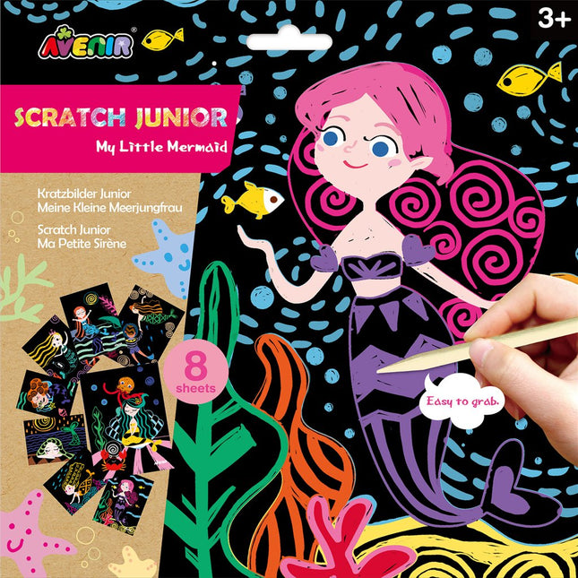 Avenir Scratch Junior Set Meine Kleine Meerjungfrau