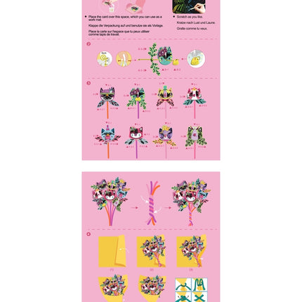 Avenir Scratch Kitty Bouquet