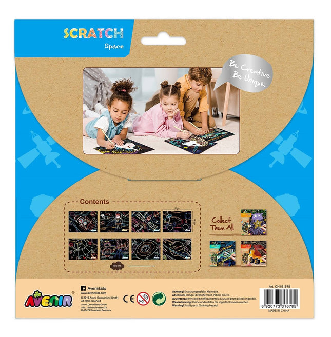 Avenir Kratz-Set Weltall