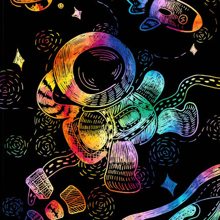 Avenir Scratch Set With Stencil: Space