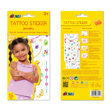 Avenir Tattoo-Schmuck-Aufkleber