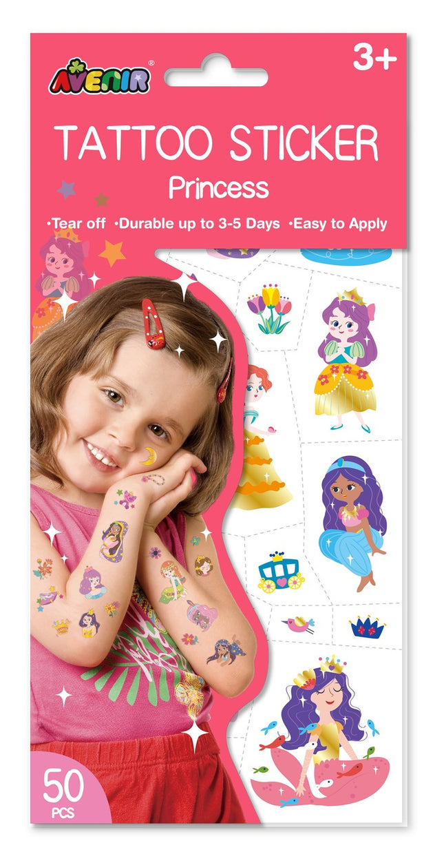 Avenir Tattoo Sticker Prinzessin