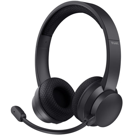Ayda kabelloses PC-Headset Bluetooth ENC Schwarz