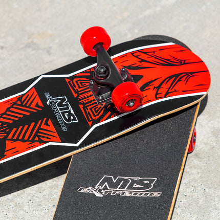 Aztec Skateboard, robustes Deck, Nils Extreme