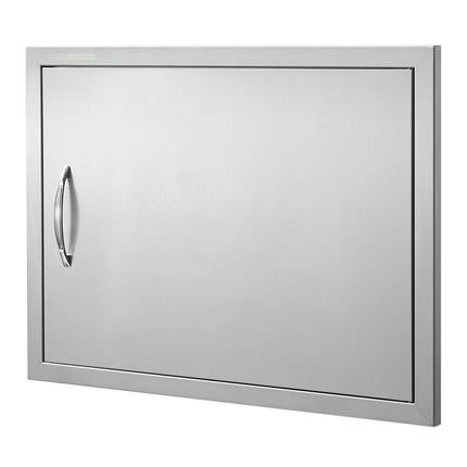 BBQ Access Door, 27x20 in Stainless Steel Flush Mount