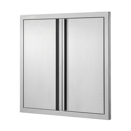 BBQ Access Door, Double 660x610 mm Stainless Steel Flush Mount