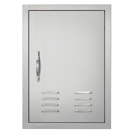 BBQ Access Door, Stainless Steel Flush Mount, 24x17 in