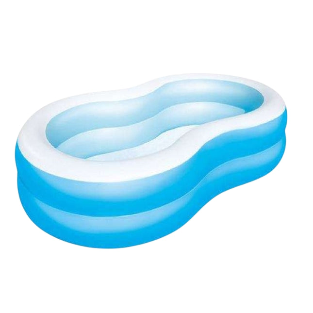 BESTWAY 54117 aufblasbarer Pool 262x157x46cm 