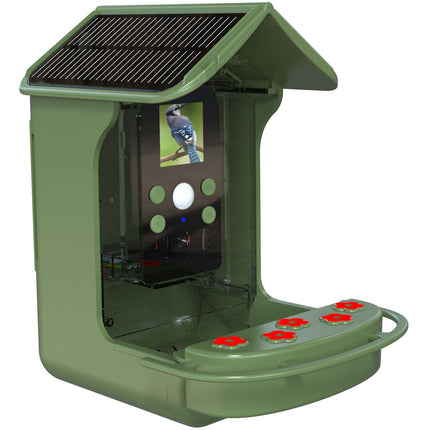 BFC-1200 Smartes Vogelfutterhaus mit Kamera und Solarzellen