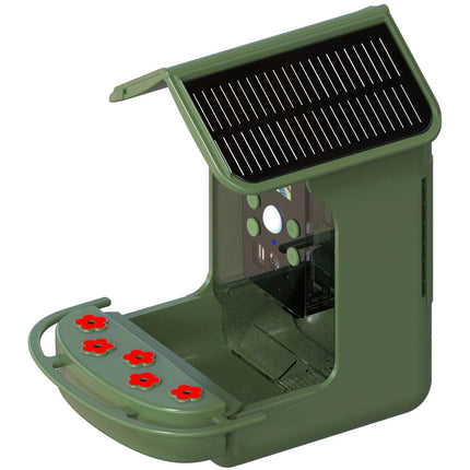 BFC-1200 Smartes Vogelfutterhaus mit Kamera und Solarzellen