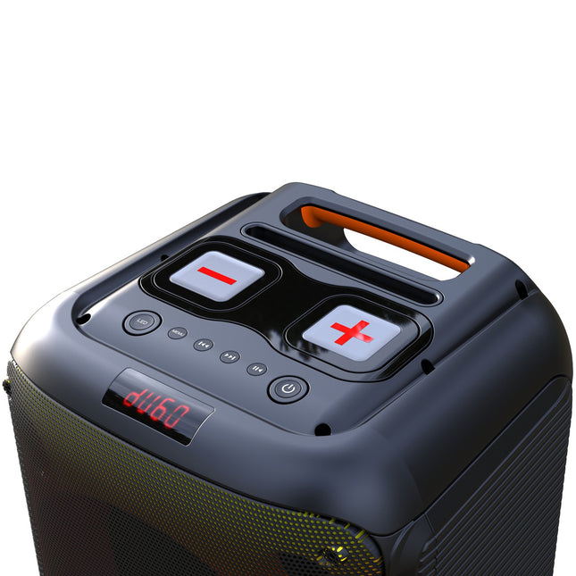 BPS-250 BT-Lautsprecher mit 8"-Tieftöner und LED-Licht