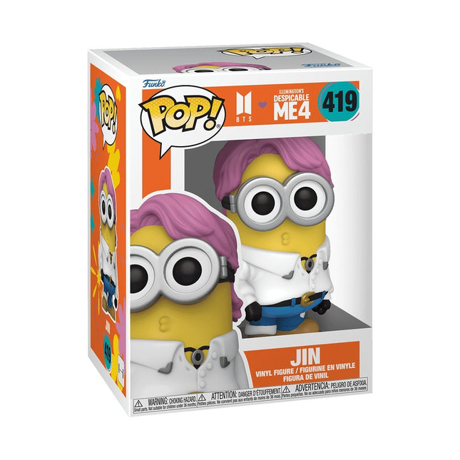 BTS x Ich - Einfach unverbesserlich 4 Funko Pop! Vinylfigur – Jin