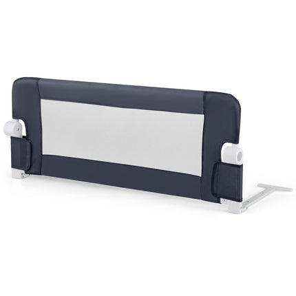 Baby Bed Rail with Foam, 105x40x42 cm, Dark Grey