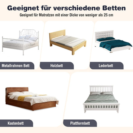 Baby Bed Rail with Foam, 105x40x42 cm, Dark Grey