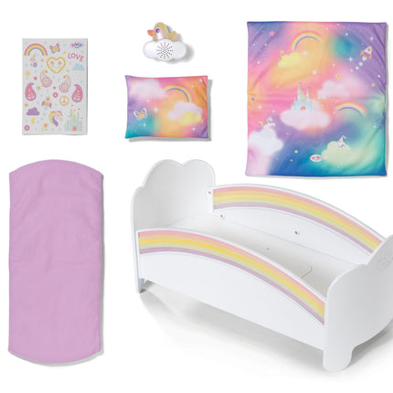 Baby Born Bett Regenbogen