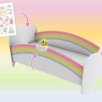 Baby Born Bett Regenbogen