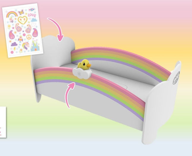 Baby Born Bett Regenbogen