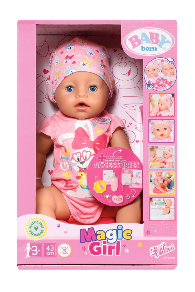 Baby Born Magic Puppe Mädchen 43 Cm